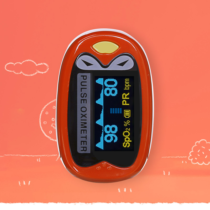 Pulse Oximeter Children Medical Device Rechargeable